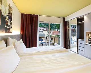 Hotel City Locarno Camera doppia modern