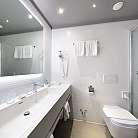 Hotel City Locarno Superior double room bathroom